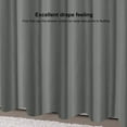 thumbnail image 5 of Hvmvliv Shower Curtain with Hooks (70x70in+12pc hooks) Shower Curtain for Bathroom Polyester Water-Proof Long Shower Curtain Hotel Style Weighted Hem Bath Curtain Sets Protects Privacies Gray, 5 of 7
