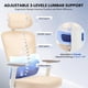 thumbnail image 5 of Yeshouse Silla de oficina ergonómica de malla con respaldo alto, lumbar ajustable, reposabrazos 3D, reposacabezas y reclinación, silla de escritorio giratoria y transpirable, 5 of 8