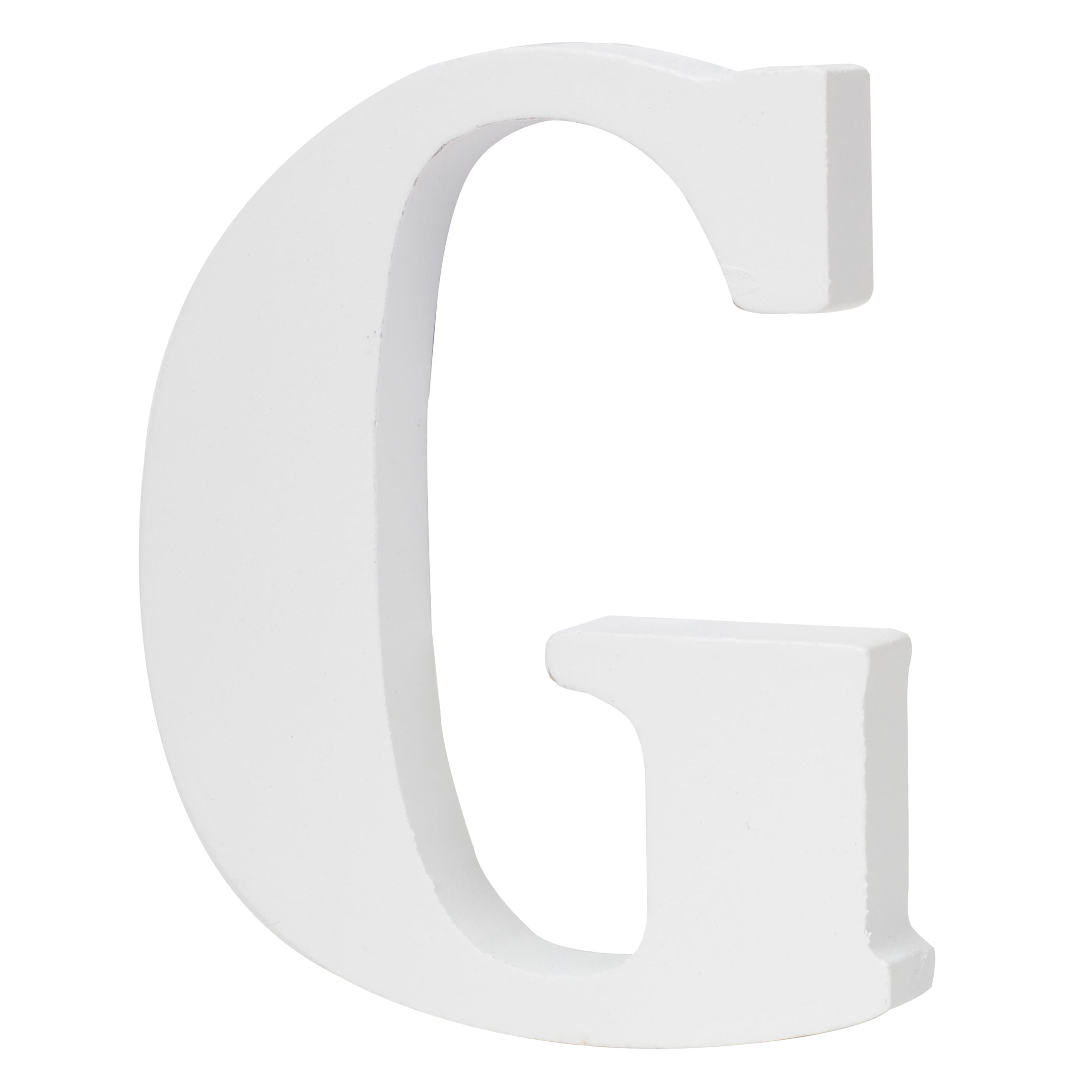 Cousin DIY 3" White Wood Letter G