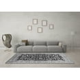 thumbnail image 3 of Ahgly Company Indoor Round Oriental Gray Industrial Area Rugs, 7' Round, 3 of 4