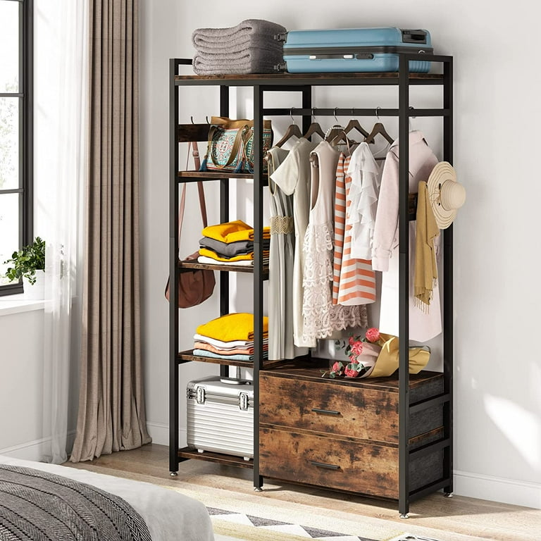 Free standing deals closet organizer walmart