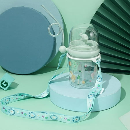 

Cute Whale Water Spray Cup Summer Plastic Children s Straw Water Cup Drops-Resistant Student Jug Cute Bottle For Kid New pinshui