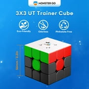 Gan Monster Go Trainer Cube, Speed Cube 3x3 Puzzle Toys for Children Beginners