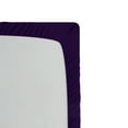 thumbnail image 3 of Ambesonne Geometric Fitted Sheet, Circle Overlap, Full Size, Dark Purple Earth Yellow, 3 of 3