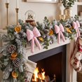 thumbnail image 2 of Christmas Bow Ornaments Soft Pastel Tree Decor for Wreaths, Garlands, Parties, 2 of 6