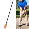 thumbnail image 2 of 19.29 inch Golf Swing Trainer Beginner Gesture Alignment Correction for golf beginners Golf Training Aids Drop Ship Black For Men, 2 of 6