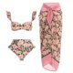 thumbnail image 1 of MKLEKYY Trajes De Baño New Swimsuit Digital Printed Mesh Skirt Two Piece Set For Women In Bikini, 1 of 3