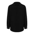 thumbnail image 4 of Delliss Fall Clothes For Woman Fashion Long Sleeve Fall Jacket Black S, 4 of 6