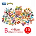 thumbnail image 1 of Minifiguras de Pokémon, 144 de 2 a 3 cm/250 de 4 a 6 cm, modelos de anime de diferentes estilos, muñecos bonitos, Pikachu, Pokémon Go, regalos de cumpleaños para niños, 1 of 5