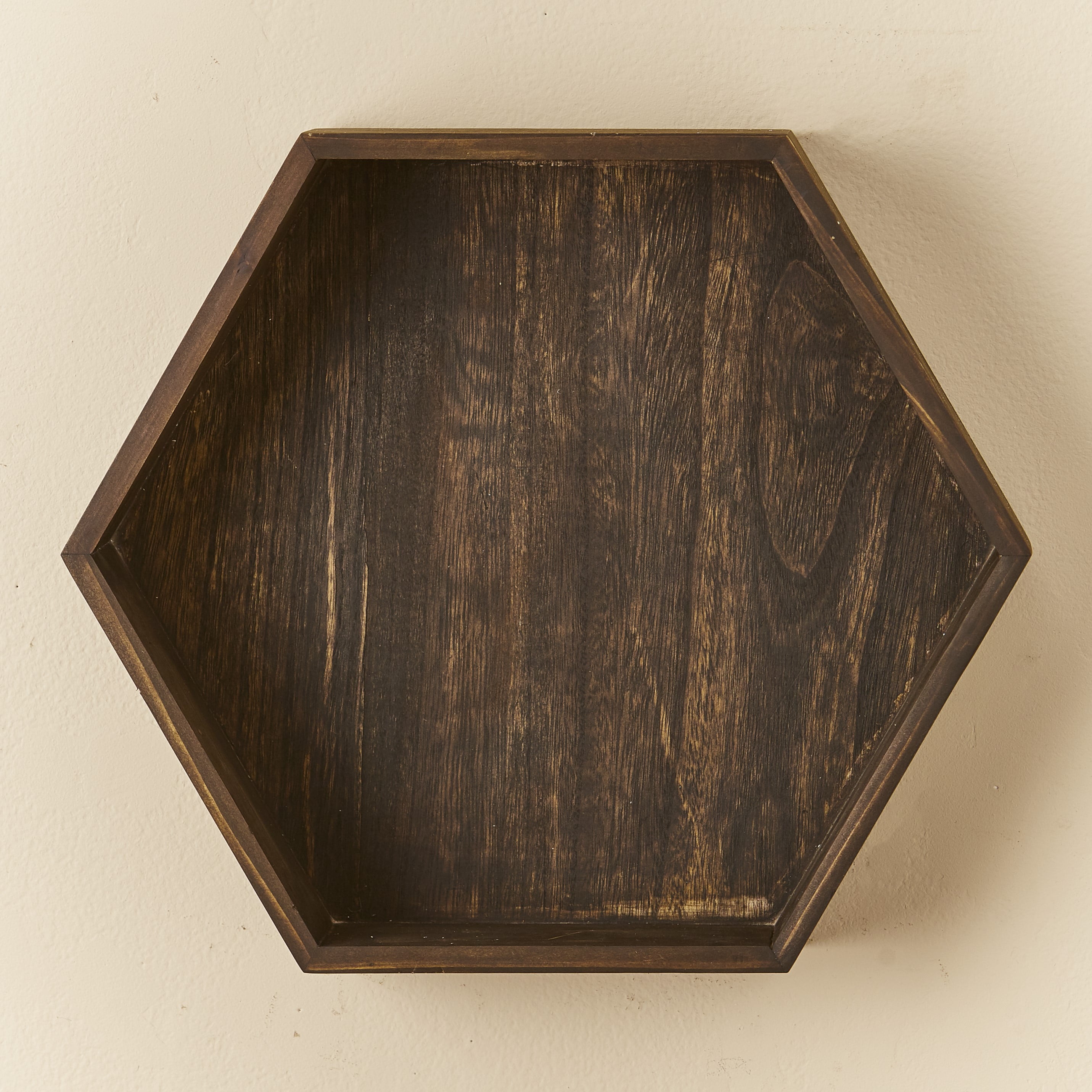 Buy Hexagon Wall Shelf Floating Display Shelves with