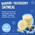 thumbnail image 5 of Earth's Best Organic Stage 2 Baby Food, Banana Blueberry Oat Fruit & Grain Puree, 3.5 oz Pouch, 5 of 11