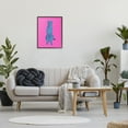 thumbnail image 5 of Stupell Industries Leopard on Vivid Pink Animals & Insects Painting Black Framed Art Print Wall Art, 24 x 30, 5 of 9