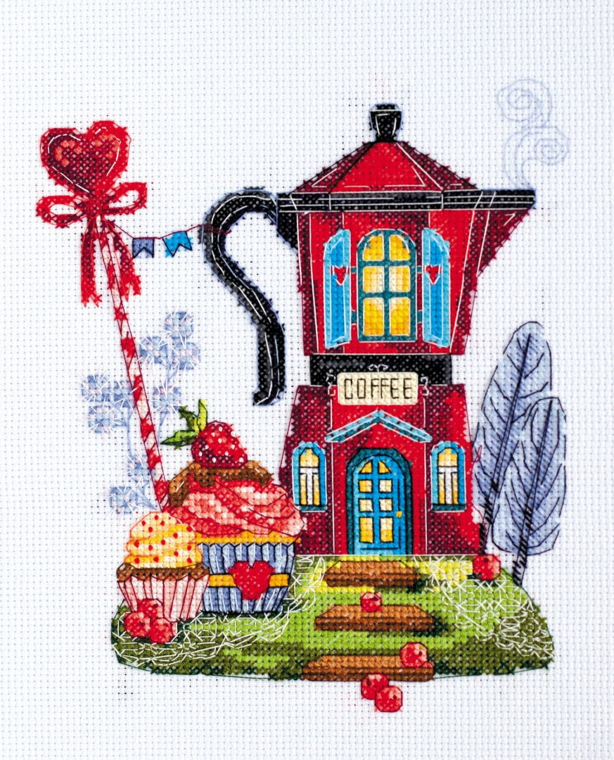 刺繍　サンフランシスコ San Francisco, 12x16