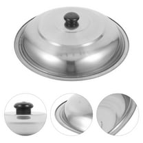 OFFIGAM Silver Stainless Steel Round Dome Lid for Pots Frying Pans and Skillets