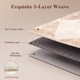 thumbnail image 5 of ICEANT 2'x6' Geometric Pattern Non-Slip Kitchen Mat, Modern Hallway Runner Rug, Machine Washable Durable Carpet with Gripper, Contemporary Aesthetic Floor Mat for Corridor Entryway,Charcoal Greek Key, 5 of 6