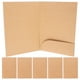 thumbnail image 4 of 10 carpetas sencillas A4 de papel kraft, organizador de documentos de una sola ranura, 4 of 7