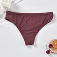 thumbnail image 4 of Aobny 2025 Sexy Women's Panties Red Sheer Bikini Panties No Show Mesh Ladies Briefs,S-XL, 4 of 8