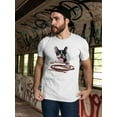 thumbnail image 2 of A Cute French Bulldog T-Shirt Men -SPIdeals Designs, Male 4X-Large, 2 of 4