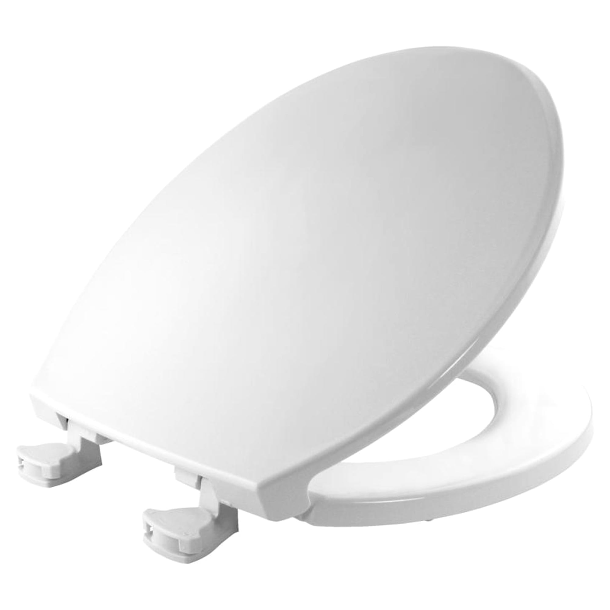 Mayfair by Bemis Round White Plastic Toilet Seat