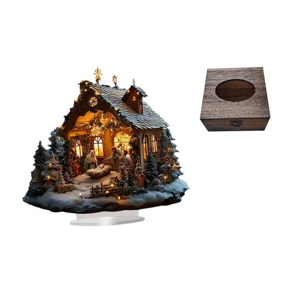 Caja De Pañuelos Decorativa Independiente De Acrílico Con Base Para El Hogar, Fiestas, Estanterías, Festivales, Dormitorios, Baños Y Coches.