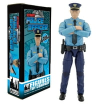 Ultimate 6.5 Inch Police Officer Action Figure With Deluxe Articulation