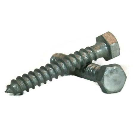 

Hex Lag Screw Hot Dipped Galvanized Screws 5/16 -9 x 6 - Qty-100