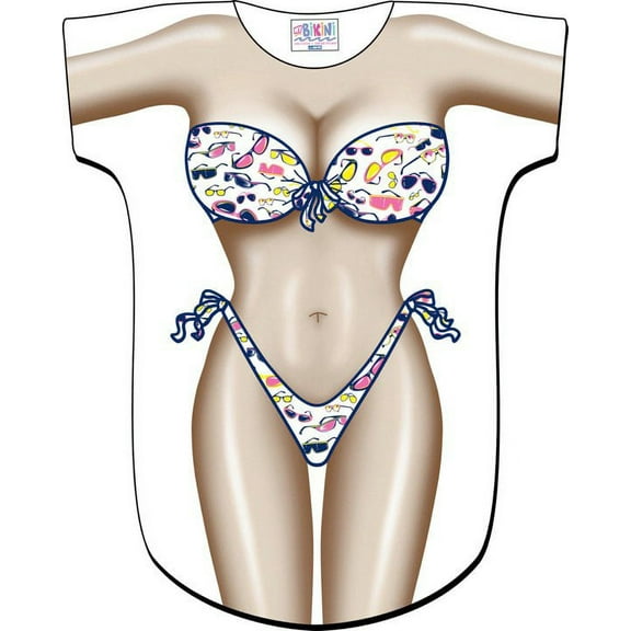 LA Imprints Fantasy Bikini Swimwear Cover Up - Sunglasses