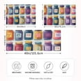 thumbnail image 2 of Yayeee Pillowcase King Size Set of 2 Satin Wrinkle Resistant Pillow Case, Blue Jam Jars, 2 of 7