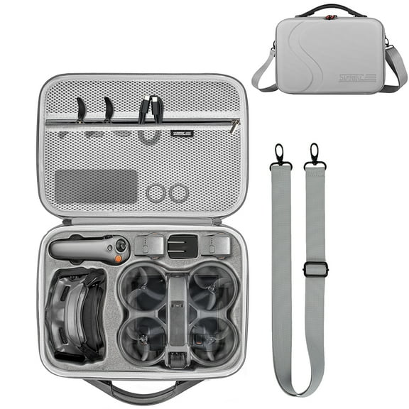 GAEKOL Carrying Case For AVATA 2 Anti Fall Bag Travel Bag For Protable Waterproof Storage Bag DJI AVATA 2 Fly More Combo Goggles 3 Accessories