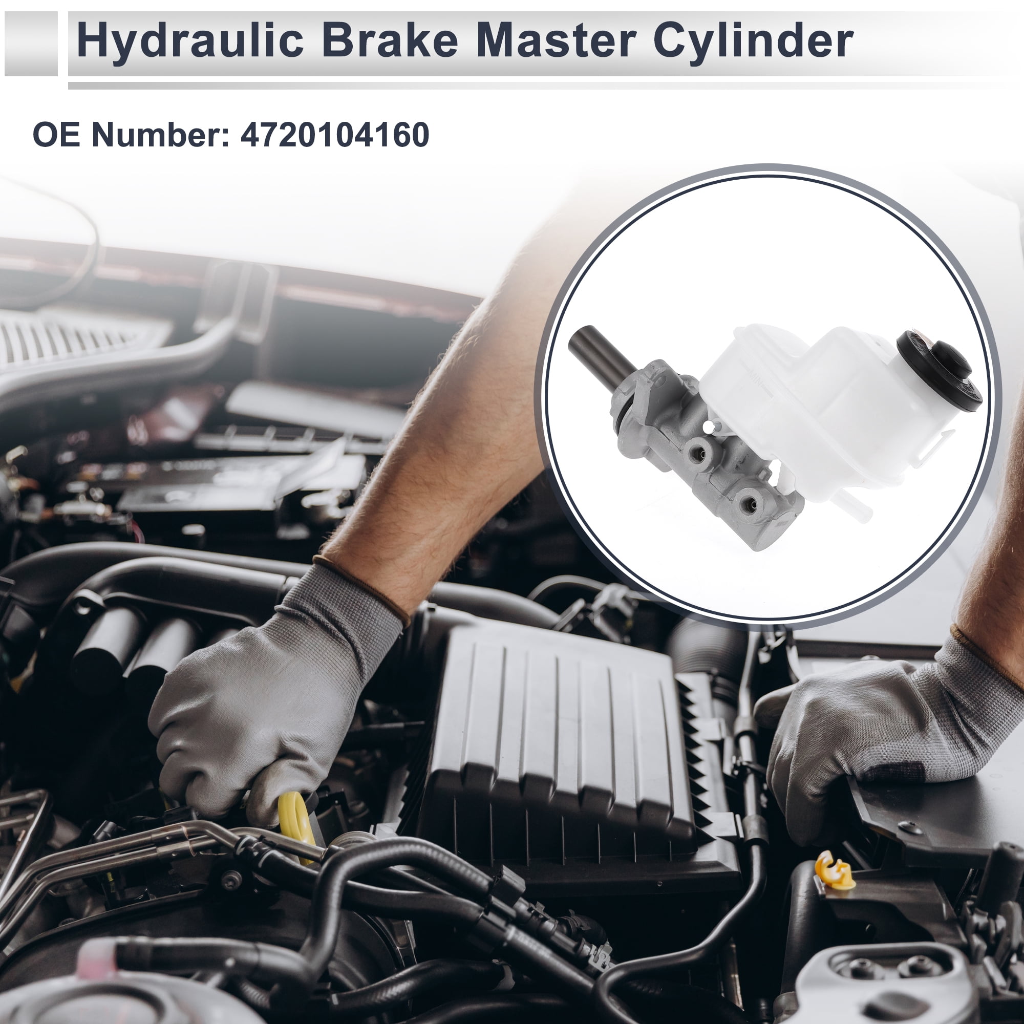 Unique Bargains Brake Master Cylinder for Toyota Tacoma 2009-2022 Hydraulic