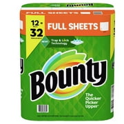 Bounty Full-Sheet Paper Towels, White (86 sheets/roll, 12 ct.)
