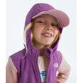 thumbnail image 4 of Sudadera con capucha THE NORTH FACE para niños Glacier con cierre completo, rosa musgo/uva, 4 of 6