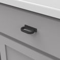 thumbnail image 6 of Belwith-Keeler B078784MB 1 in. CC Corsa Cabinet Pull, Matte Black, 6 of 7