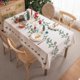 thumbnail image 4 of 1pc Christmas Tablecloth Rectangle Autumn Harvest Table Cloth Anti-Stain Thanksgiving Table Cover for Home Kitchen Party Supplies，140*200cm, 4 of 5