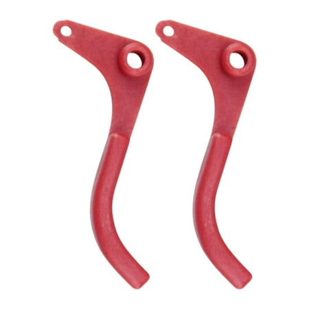 2 Count Lawn Mower Throttle Levers Plastic Lightweight Versatile Replacement for Agricultural and Garden Use