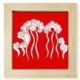 thumbnail image 1 of Cadre Photo Carré pour Mur Ou Table, Disques Nationaux Chinois Traditionnels, 1 of 3