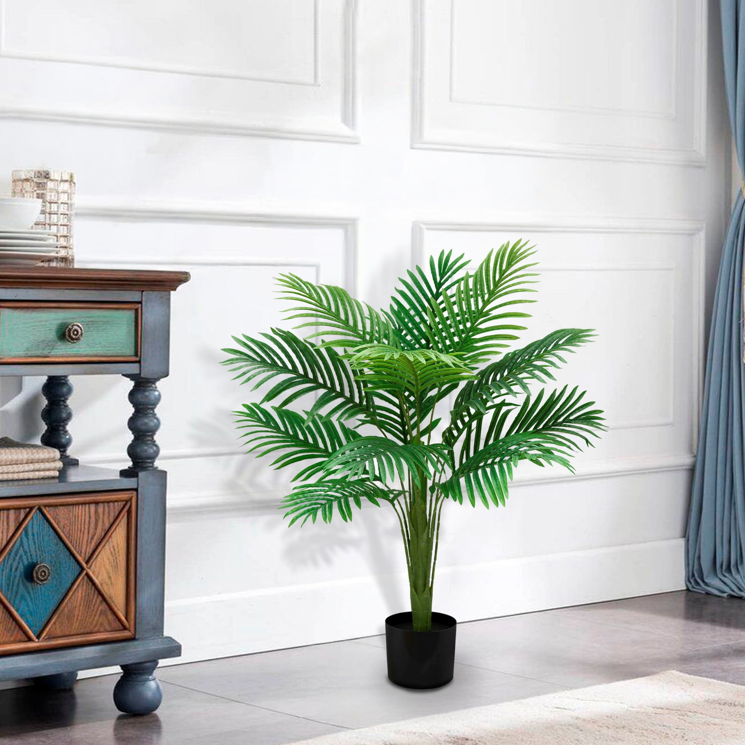 Mainstays Artificial Areca Palm Tree Pot