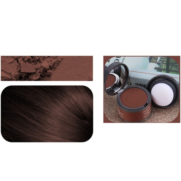 Línea del cabello, polvo de relleno, reparador, sombreado, polvo de retoque, relleno de línea del cabello, corrector reparador de recarga