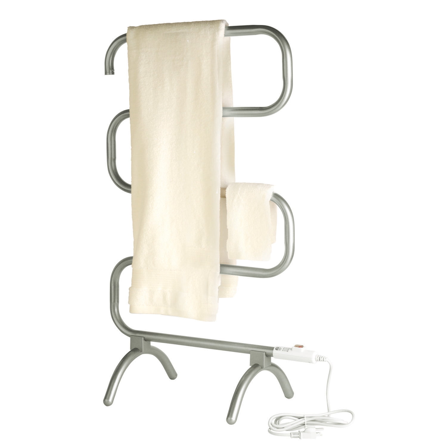 Warmrails by Jerdon Classic Towel Warmer, Nickel Finish, Height 37 inches ,  Width 24.6 inches - Model HCS - Walmart.com