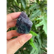 WHOLESALE Raw Rainbow Fluorite, Natural Rainbow Fluorite Stone, Natural Rough Rainbow Fluorite, Rainbow Fluorite Healing Crystal (Rainbow Fluorite, 0.25 Pound)