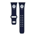 thumbnail image 2 of Black Toronto Maple Leafs Silicone Apple Watch Band, 2 of 3