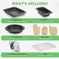 thumbnail image 4 of NutriChef 22-Piece Black Marble Non-Stick Induction Cookware and Bakeware Set - Professional Home Kitchen Collection with Multi-Sized Pots, Pans, and Heat-Resistant Tools, 4 of 8