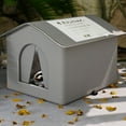 thumbnail image 2 of Lit Lapin Imperméable et Résistant à la Pluie Pliable pour Chat d'Extérieur Abri d'Hiver pour Chat Maison pour Chat d'Extérieur Imperméable Chat Errant B 33 cm, 2 of 9