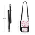 thumbnail image 4 of Secure Travel Neck Wallet Passport Holder Adjustable Strap For Men & Women 6*7.5in Blossom Petals Falling, 4 of 6