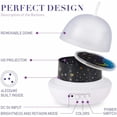 thumbnail image 4 of Kids Star Night Lights - 4 Set Films 360 Degree Rotating Star Projector, Bedside Lamp, 4 of 5