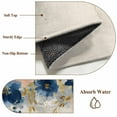 thumbnail image 6 of Large Area Rugs for Living Room Bedroom, Navy Blue Spring Floral 6'x9' Rug Washable Carpet Runner Indoor Outdoor, Farmhouse Butterfly Rustic Non Slip Floor Mats Rug for Kitchen, Playroom, 6 of 8