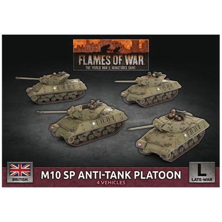 Flames of War: British M10 SP Anti-Tank Platoon (Late-War)