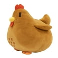 thumbnail image 1 of Plush Toy Stardew Valley Hen stuffed animal Brown, 1 of 6