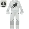 thumbnail image 3 of Monos de DJ israelí Marshmello, ropa de cosplay de payaso para niños, disfraz de Halloween y Navidad, juego de fiesta, disfraces de Fortnite, 3 of 5