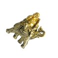 thumbnail image 1 of ZheElen Statue de Bouddha Rieur sur Éléphant Cadeaux Shui Feng pour Club Table Étude, 1 of 6